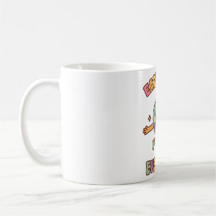 Mug Jolie Terre Avec Jour des terres Fleur Tous Les Jo