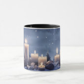 Mug Jolies bougies pendant les vacances de neige (Centre)