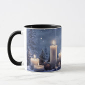 Mug Jolies bougies pendant les vacances de neige (Gauche)