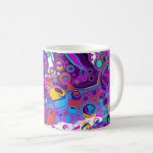 Mug Jolies bulles Marble Fluid Art (Devant droit)