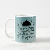 Mug Jolies citations de cuisine Blue Ombre (Gauche)