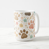 Mug Jolies empreintes de pattes (Devant droit)
