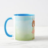 Mug Jolies filles lapins de Pâques d'anime (Gauche)