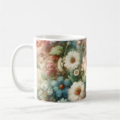 Mug Jolies fleurs aquarelles (Gauche)