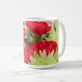 Mug Jolies fleurs, avec vers de Marc 11:24 (Devant droit)