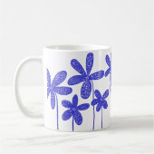 Mug Jolies fleurs - Bleu (Gauche)