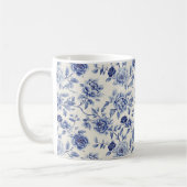 Mug Jolies Fleurs Bleues (Gauche)
