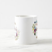 Mug Jolies Fleurs De Boho Rose | Grand-mère (Centre)