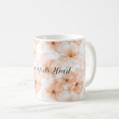 Mug Jolies Fleurs de Pêcher (Devant droit)