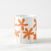 Mug Jolies fleurs - Orange (Centre)