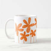 Mug Jolies fleurs - Orange (Gauche)