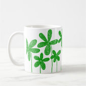 Mug Jolies fleurs - Vert (Gauche)