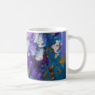 Mug Jolies Fleurs Violettes Vintage