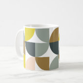 Mug Jolies formes géométriques Motif dans des couleurs (Devant gauche)