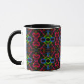 Mug Jolies lignes abstraites colorées  (Gauche)