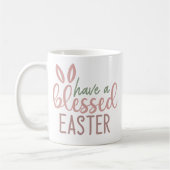 Mug Jolies Oreilles de Lapin Joyeuses Pâques (Gauche)