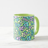 Mug Jolies Petites Fleurs D'Art Folk Charmante Gai (Devant droit)