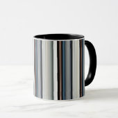 Mug Jolies rayures grises et blanches (Devant droit)