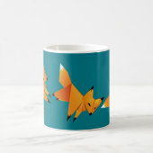 Mug Jolies Renards Origami sur mesure (Centre)