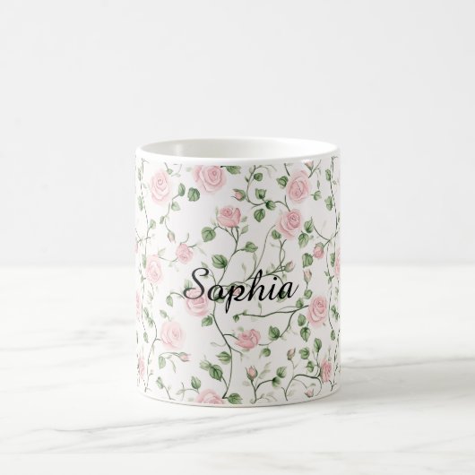 Mug Jolies Roses Fleurs Roses (Centre)