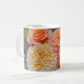 Mug Jolies roses jaunes et roses (Devant gauche)