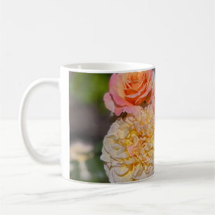 Mug Jolies roses jaunes et roses