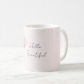 Mug Jolies Roses Rose Blush (Devant droit)