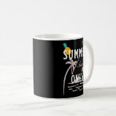 Mug Jolies Vibes D'Été Seulement Plage (Devant droit)