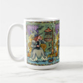 MUG JOLIMENT WITCH, CHAT & SES ANIMAUX, CAGE DE MAIN,  (Gauche)