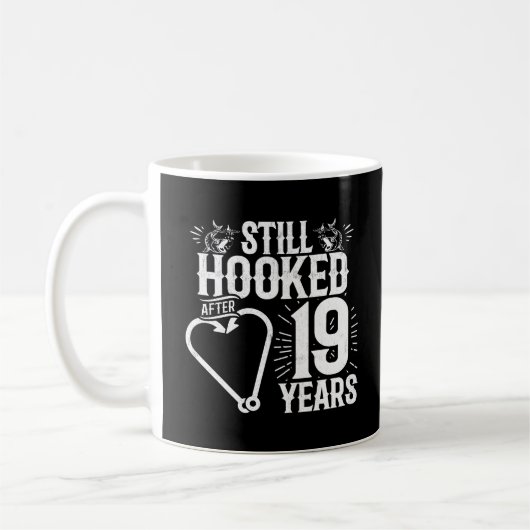 Mug Jolis 19 Ans de Mariage pour les Couples Mariés de (Gauche)