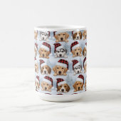 Mug Jolis chiots de Noël (Centre)