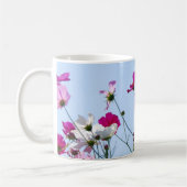 Mug Jolis fleurs sauvages violets prairie (Gauche)