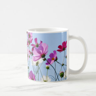 Mug Jolis fleurs sauvages violets prairie