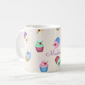 Mug Jolis gâteaux colorés (Devant gauche)