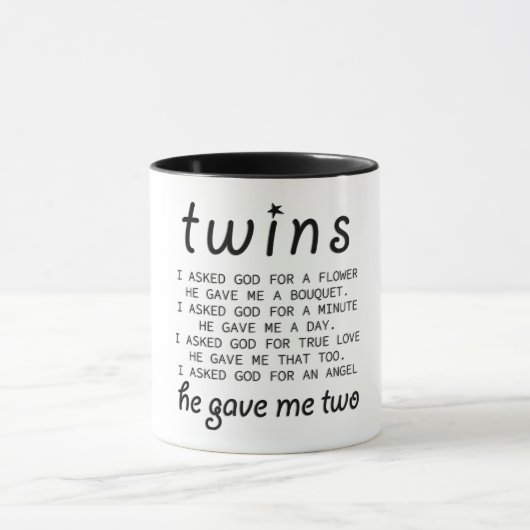 Mug Jolis Jumeaux (Centre)