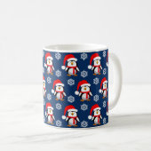 Mug Jolis manchots Noël (Devant droit)