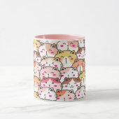 Mug Jolis motifs mignons Chats Chatons, Moderne (Centre)