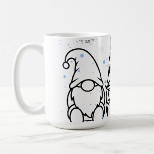 Mug Jolis nains de Noël pour les fêtes de fin d'année.