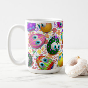Mug Jolis œufs de Pâques de dessin animé drôles