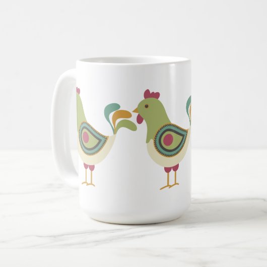 Mug Jolis poulets (Devant gauche)
