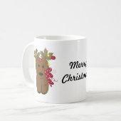Mug Jolis rennes de Noël (Devant gauche)