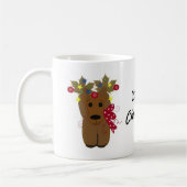 Mug Jolis rennes de Noël (Gauche)