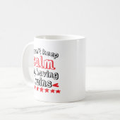 Mug Jolis twins keep calm mot art (Devant gauche)