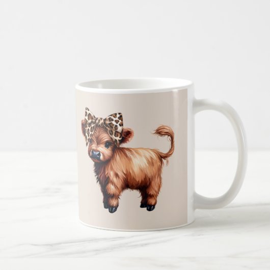 Mug Jolis vaches des Highlands bronzées (Droite)
