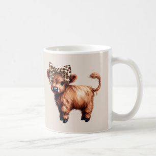 Mug Jolis vaches Highland Tan