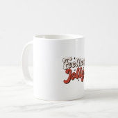 Mug Jolly cadeau de Noël (Devant gauche)