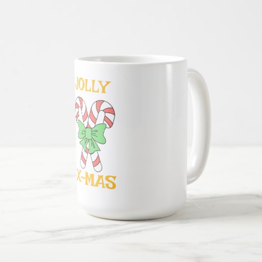 MUG JOLLY CHRISTMAS (Devant droit)
