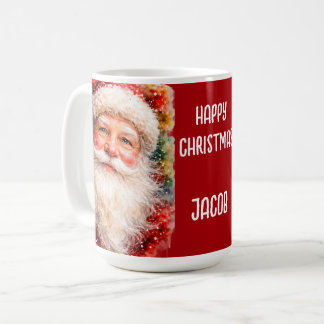 Mug Jolly Christmas Santa Portrait