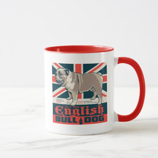 Mug Jolly Good English Bulldog (Droite)