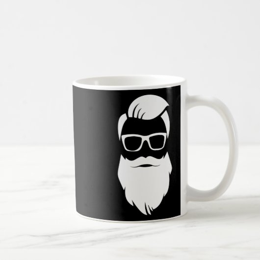 Mug Jolly Hip Hipster Santa Claus (Droite)